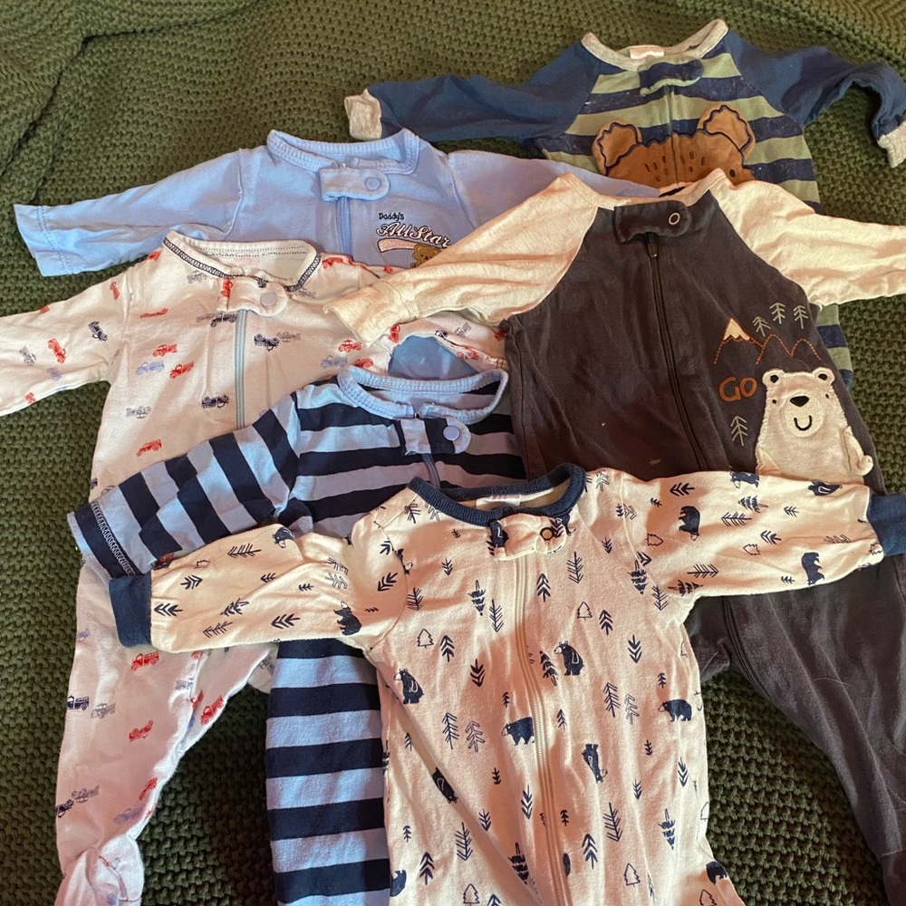 6 newborn sleepers
